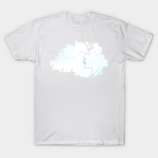 Windy - one line art T-Shirt